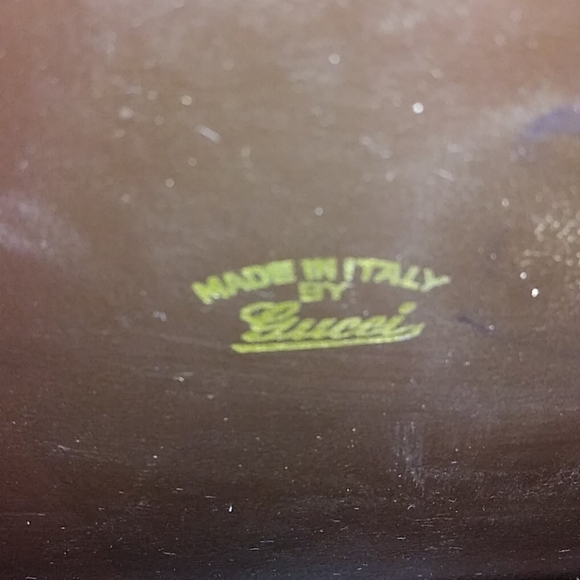 GUCCI VINTAGE LEATHER & SUEDE PURSE PIC #1 - Picture 16 of 16